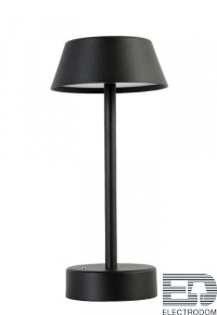 Настольная лампа Crystal Lux SANTA LG1 BLACK - цена и фото